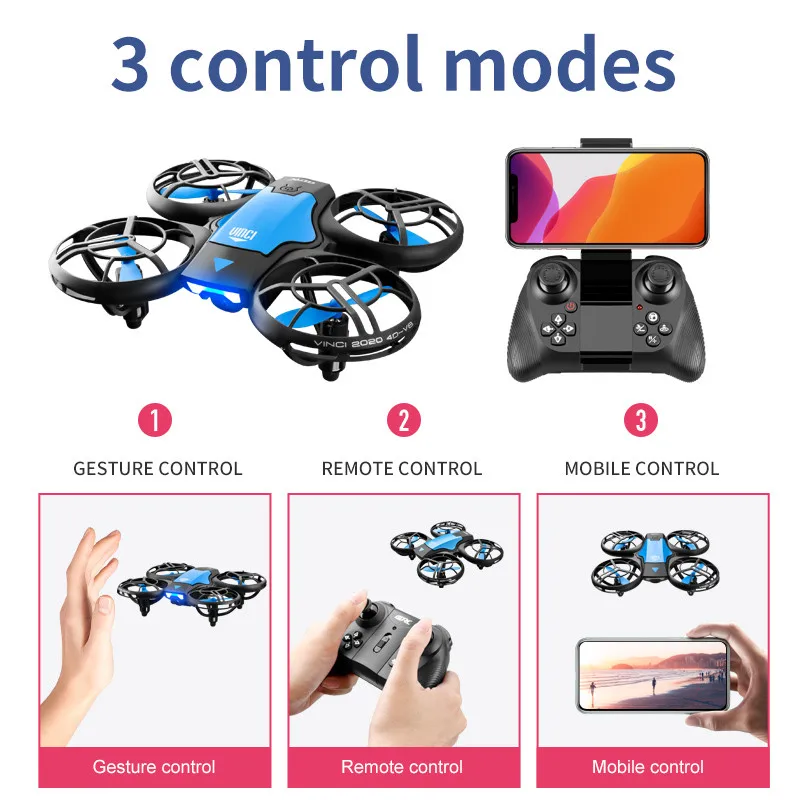 Nouveau mini drone V8 4K profe - Drone Kit Professional avis et prix
