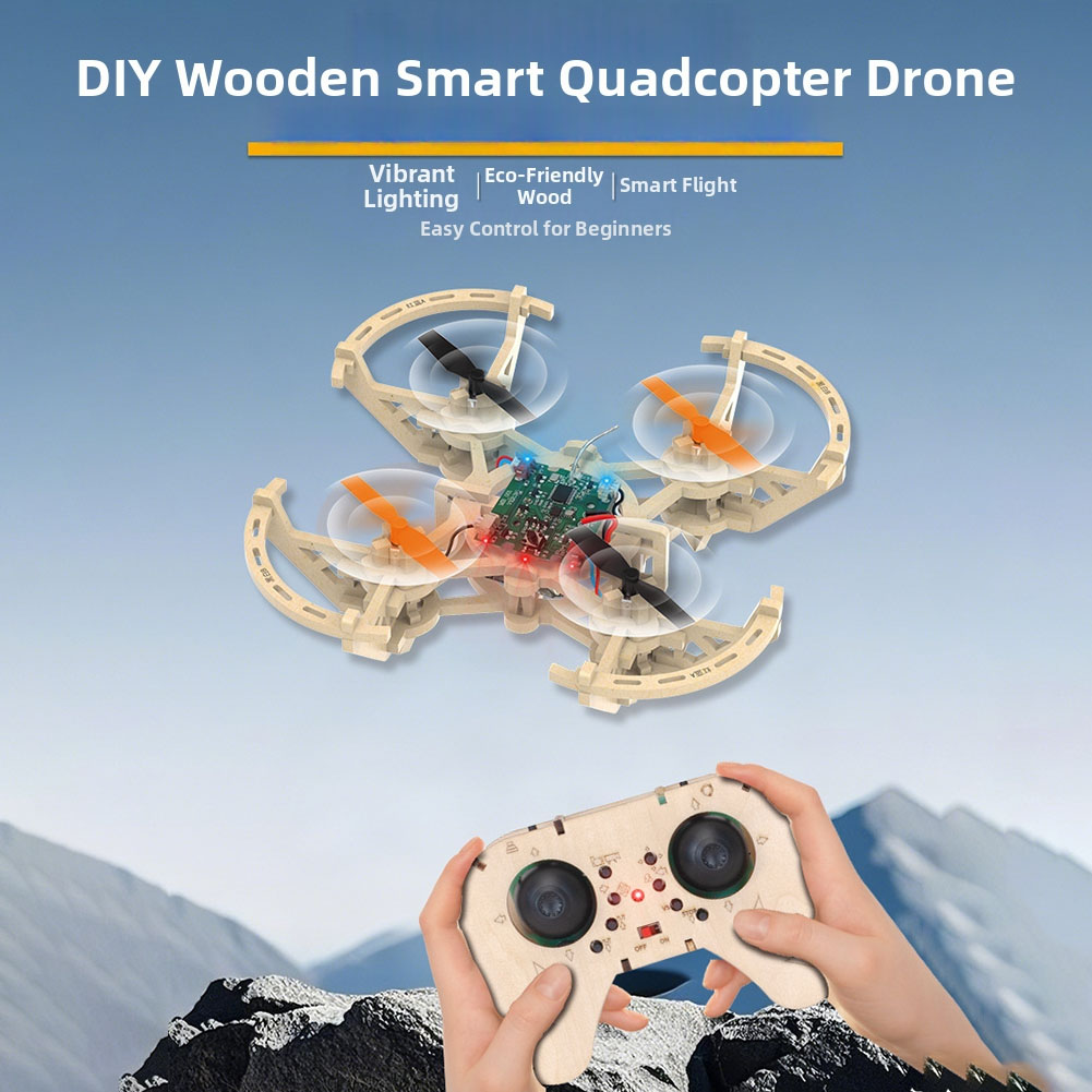 Kit de drones en bois RC, 3 mo - Drone Kit Octocopter avis et prix