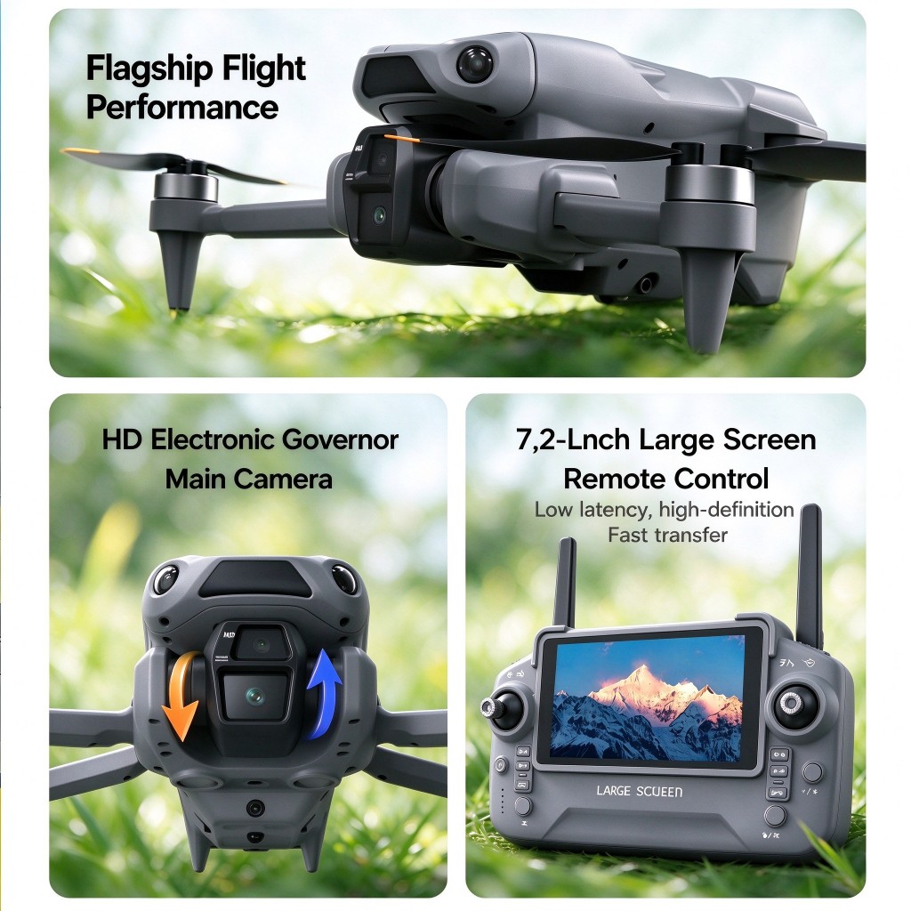 Nouveau drone GPS LF682 MAX pr - Drone Kit Professional avis et prix
